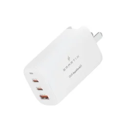Smartix Premium Us/Uk/Eu Wall Adaptor 65W Gan 2 - White
